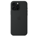 Apple iPhone 16 Pro Max Silikon Case mit MagSafe, schwarz