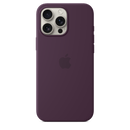 Apple iPhone 16 Pro Max Silikon Case mit MagSafe, pflaum