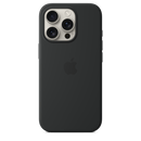 Apple iPhone 16 Pro Silikon Case mit MagSafe, schwarz