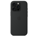 Apple iPhone 16 Pro Silikon Case mit MagSafe, schwarz