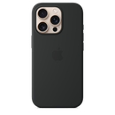 Apple iPhone 16 Pro Silikon Case mit MagSafe, schwarz