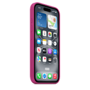 Apple iPhone 16 Silikon Case mit MagSafe, fuchsia