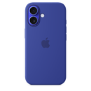 Apple iPhone 16 Silikon Case mit MagSafe, ultramarin