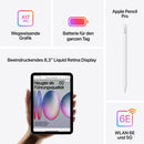 iPad mini Wi-Fi + Cellular, 128GB, violett, 8,3 Zoll (7. Gen.)