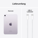 iPad mini Wi-Fi, 128GB, violett, 8,3 Zoll (7. Gen.)