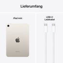 iPad mini Wi-Fi, 256GB, polarstern, 8,3 Zoll (7. Gen.)