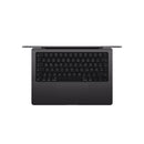 MacBook Pro 14 Zoll mit M4 Pro Chip, 12-Core CPU und 16-Core GPU, 24GB, 512GB SSD, space schwarz