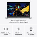 MacBook Pro 16 Zoll mit M4 Pro Chip, 14-Core CPU und 20-Core GPU, 24GB, 512GB SSD, silber