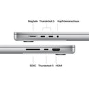 MacBook Pro 16 Zoll mit M4 Pro Chip, 14-Core CPU und 20-Core GPU, 24GB, 512GB SSD, silber