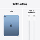 Apple iPad 11 Zoll (A16) Wi-Fi + Cellular, 256GB, blau