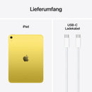 Apple iPad 11 Zoll (A16) Wi-Fi + Cellular, 256GB, gelb