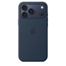 iPhone 17 Pro Max Silicone Case mit MagSafe – Mitternacht