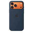 iPhone 17 Pro Max Silicone Case mit MagSafe – Mitternacht