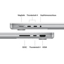 MacBook Pro 14 Zoll mit M5 Chip mit 10-Core CPU und 10-Core GPU, 24GB, 1TB SSD, Silber