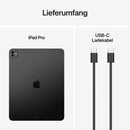 iPad Pro 13 Zoll Wi-Fi mit Nanotexturglas, 2TB, Space Schwarz