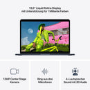 MacBook Air 13 Zoll mit M5 chip, 10-core CPU und 10-core GPU, 24GB, 1TB SSD, Mitternacht