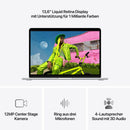 MacBook Air 13 Zoll mit M5 chip, 10-core CPU und 8-core GPU, 16GB, 512GB SSD, Silber
