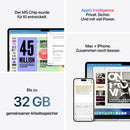 MacBook Air 13 Zoll mit M5 chip, 10-core CPU und 8-core GPU, 16GB, 512GB SSD, Silber