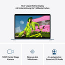 MacBook Air 13 Zoll mit M5 chip, 10-core CPU und 10-core GPU, 16GB, 1TB SSD, Himmelblau
