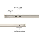 MacBook Air 13 Zoll mit M5 chip, 10-core CPU und 10-core GPU, 16GB, 1TB SSD, Polarstern