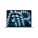 MacBook Air 15 Zoll mit M5 chip, 10-core CPU und 10-core GPU, 16GB, 1TB SSD, Himmelblau