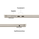 MacBook Air 15 Zoll mit M5 chip, 10-core CPU und 10-core GPU, 24GB, 1TB SSD, Polarstern