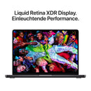 MacBook Pro 14 Zoll mit M5 Max chip, 18-core CPU und 32-core GPU, 36GB, 2TB SSD, Space Schwarz