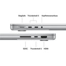 MacBook Pro 14 Zoll mit M5 Pro chip, 15-core CPU und 16-core GPU, 24GB, 1TB SSD, Silber