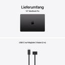MacBook Pro 14 Zoll mit M5 Pro chip, 15-core CPU und 16-core GPU, 24GB, 1TB SSD, Space Schwarz