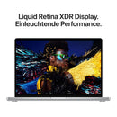 MacBook Pro 16 Zoll mit M5 Max chip, 18-core CPU und 32-core GPU, 36GB, 2TB SSD, Silber