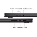 MacBook Pro 16 Zoll mit M5 Max chip, 18-core CPU und 32-core GPU, 36GB, 2TB SSD, Space Schwarz