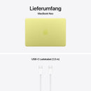 MacBook Neo 13 Zoll mit A18 Pro chip, 6-core CPU und 5-core GPU, 8GB, 256GB SSD, Citrus