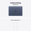 MacBook Neo 13 Zoll mit A18 Pro chip, 6-core CPU und 5-core GPU, 8GB, 256GB SSD, Indigo