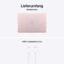 MacBook Neo 13 Zoll mit A18 Pro chip, 6-core CPU und 5-core GPU, 8GB, 512GB SSD, Touch ID, Blush