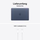 MacBook Neo 13 Zoll mit A18 Pro chip, 6-core CPU und 5-core GPU, 8GB, 512GB SSD, Touch ID, Indigo