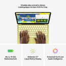 MacBook Neo 13 Zoll mit A18 Pro chip, 6-core CPU und 5-core GPU, 8GB, 512GB SSD, Touch ID, Silber