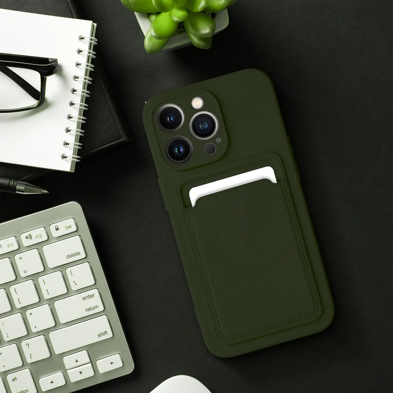 Kartenfach Hülle für das Apple iPhone 15 Pro