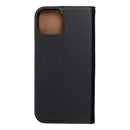 Ledertasche für das Apple iPhone 15 Plus in der Farbe schwarz