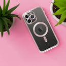 Mag Cover Schutzhülle kompatibel mit MagSafe für Apple iPhone 15 Pro Max - Goldrosa