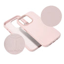 Leather Mag Cover für das Apple iPhone 15 Pro in pink