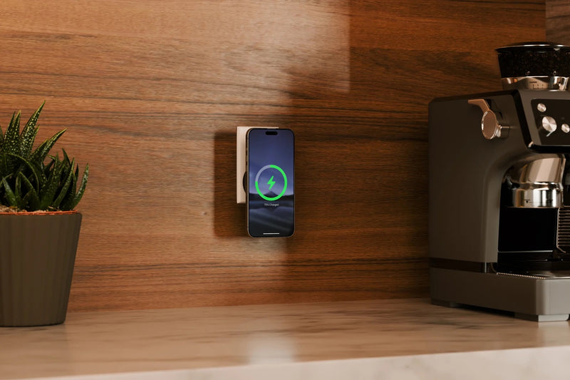 Kompakter MagSafe-Charger für schnelles Laden