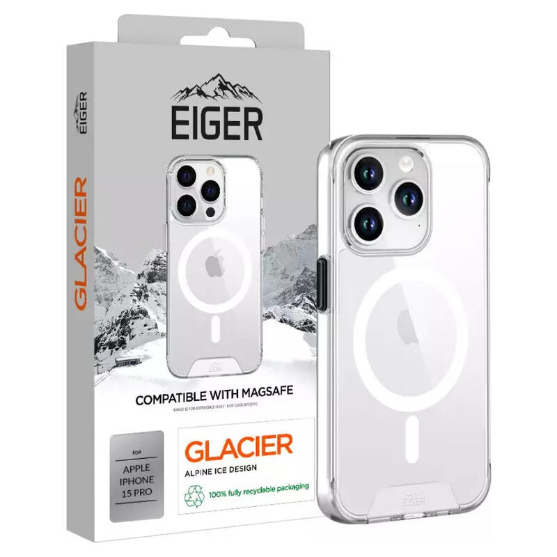 Magsafe transparente Hülle für Apple iPhone 15 Pro