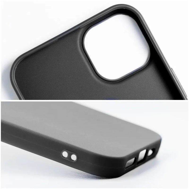 Mattes Case für das Apple iPhone 14 in schwarz