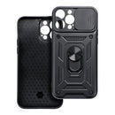 Panzer Hülle für das Apple iPhone 15 Pro in schwarz