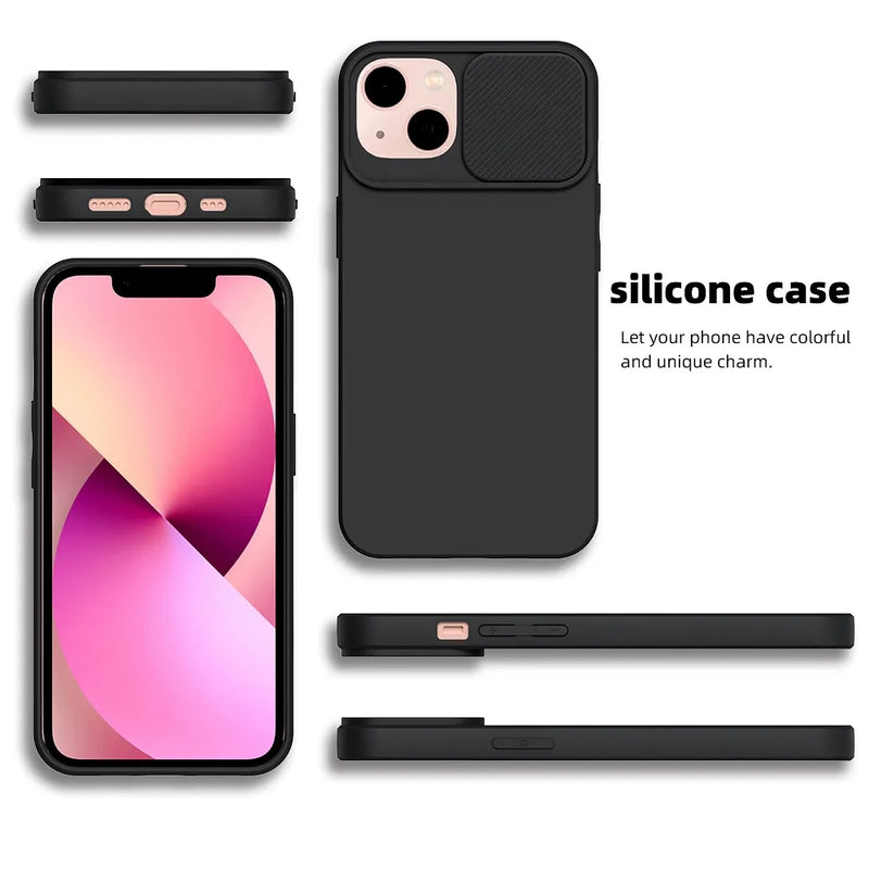 Robuste Schutzhülle für das Apple iPhone 15 in schwarz