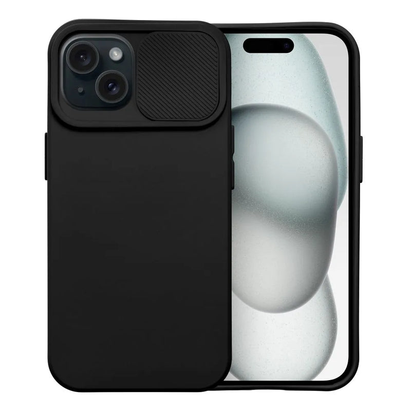 Robuste Schutzhülle für das Apple iPhone 15 in schwarz