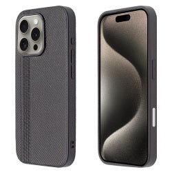 Schutzhülle Carbon Look für das Apple iPhone 16 Pro Max