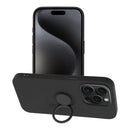 Schutzhülle mit Halterung in schwarz für das Apple iPhone 15 Pro