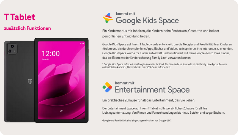 T Tablet von Magenta