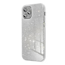 Silberne Glitzerhülle für Apple iPhone 12 und iPhone 12 Pro